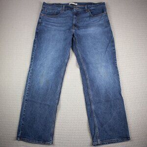 Levi's Relaxed Fit Blue Denim Jeans 38x30